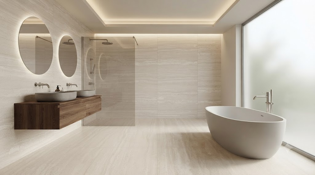 Travertino Navona Satyn 64x123