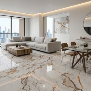 Adel White Polished 60x120